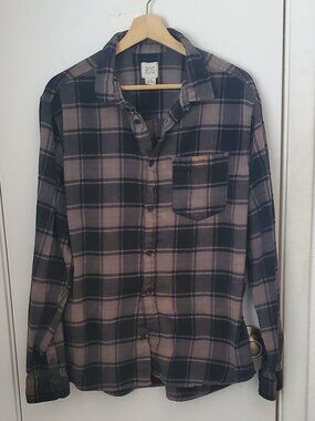 BDG (Urban Outfitters) Karl Slouchy Fit Plaid Flannel Shirt Women's Size L